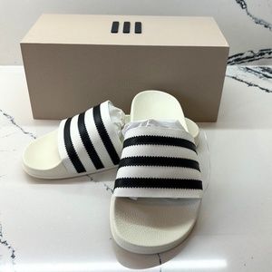 Adidas x Fear of God Athletics Adilette Cream White Slides IH2272 Size 6 (W)